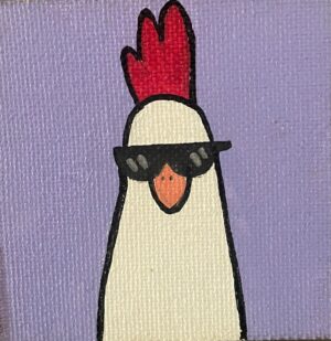 "Too Cool" Coop the Chicken