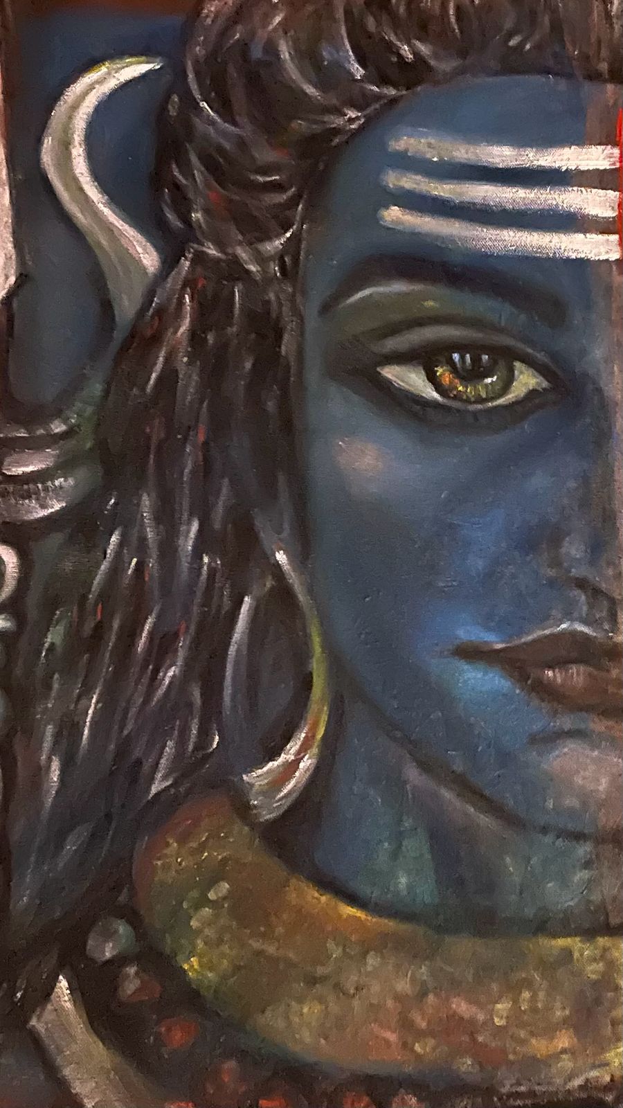 ARDHANARISHVARA: Cosmic Synthesis or The Divine Half ( No - 2 of 108 ) - Image 2