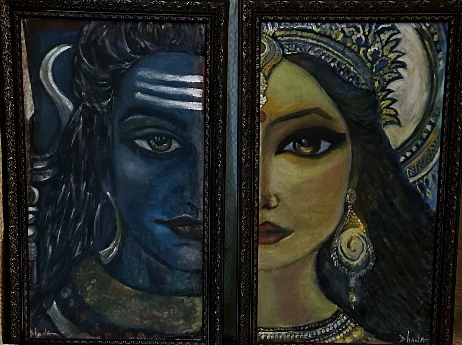 ARDHANARISHVARA: Cosmic Synthesis or The Divine Half ( No - 2 of 108 )